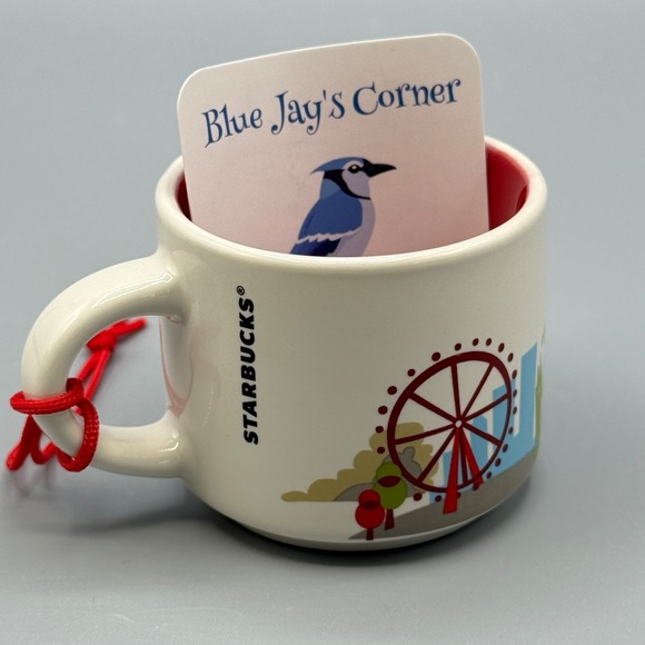 Starbucks London Mug Demi Tasse 2oz England UK Ornament Espresso You Are Here